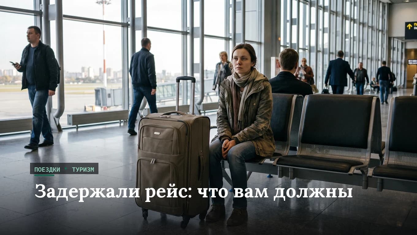 Задержали рейс? Получите компенсацию в 5 шагов